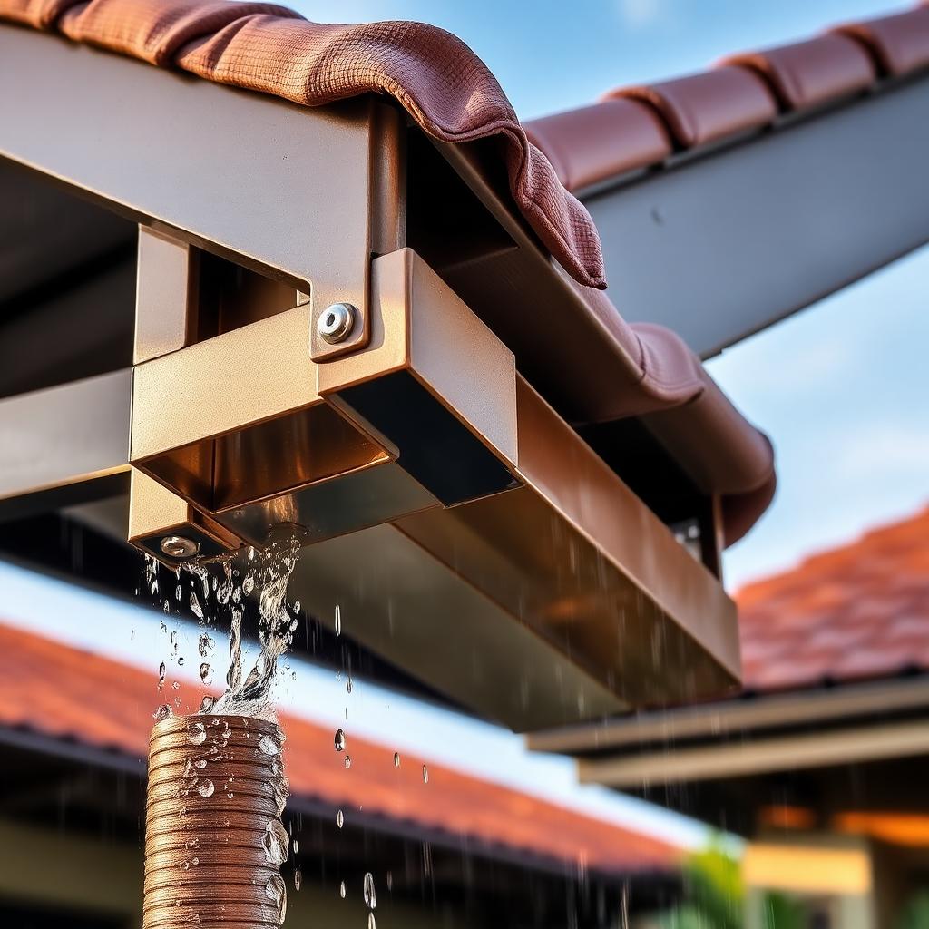 Gutter In Pool Super Gutter for Pool Cages | 5-Inch vs 7-Inch Guide
